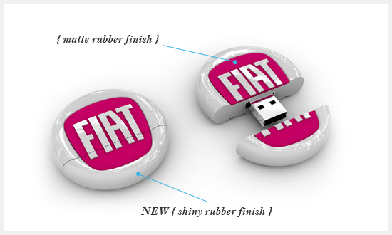 Rubber Custom Shapes USB