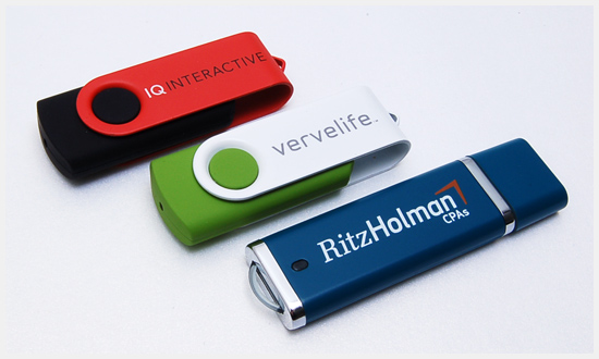 USB in Custom Colors