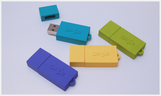 Cookie Magazine Custom Rubber Drives