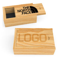 Slide-Top Wooden Box Packaging