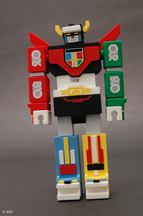 Voltron Robot USB Drives by INCUBOT Productions | CustomUSB Blog